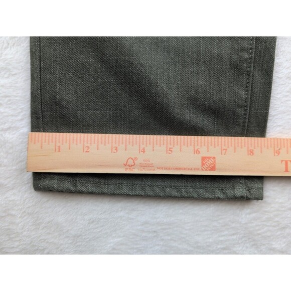 Lands' End Regular Fit Coupe Simple Olive/Green jeans Mens size 36x34 NWT - Picture 7 of 15